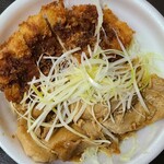 かつや - ロースカツと豚焼肉の合盛り丼弁当