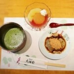 吉野本葛 天極堂 - kudzuのデザート二種