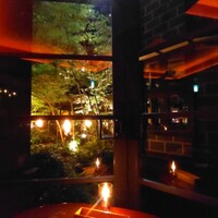 THE KAWABUN NAGOYA - 席から中庭が望める