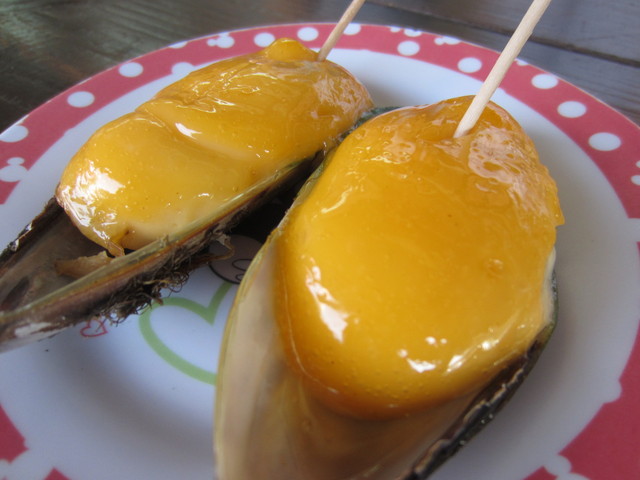 思わず買っちゃった ウニソース焼き By となりのぶたさん 恩納村水産物直売店 浜の家 恩納村 魚介料理 海鮮料理 食べログ