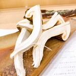 蕎麦割烹  倉田 - 焼く前