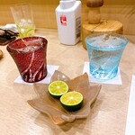 蕎麦割烹  倉田 - そば焼酎　黒御幣＆いも焼酎　太治兵衛