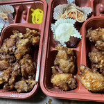 精肉たつ屋 - 唐揚げ弁当2つ！