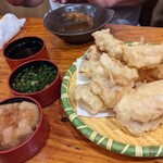 十勝 北海道 浜直活鮮 魚の一心 - 鱈の天ぷら