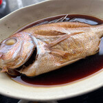 福浦漁港 みなと食堂 - 真鯛の煮付け