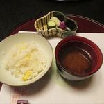 三養荘 - 栗炊き込みご飯