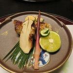 三養荘 - 甘鯛若狭焼・焼松茸