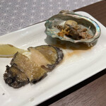 御宿 瑞鷹 - 鮑の踊り焼きは風味抜群