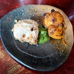 タンドールバル カマルプール - 2種のタンドリーチキン