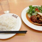 AOI - 日替わり定食(きのこソース)1000円