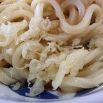 結々亭 - 天かすを合わせてみました。