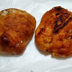 Universal Bakes Nicome - あおさの塩バター、焼きとうもろこし