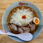 くるまやラーメン - 2022年9月　ねぎみそチャーシュー（リニューアル3周年ねぎ祭りVer.） 1170円