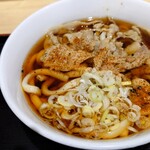 Irorian Kiraku - 豚肉うどん540円