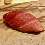 すし みむろ - 本鮪 血合ぎしの中トロ