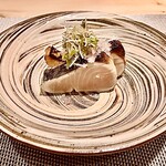 すし みむろ - 鰆 藁炙り