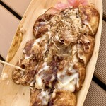 浪花屋 - 今回食べたソースマヨ　ソースはこれくらいが個人的にはちょうどええ♡