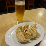 一 - ビールと餃子