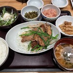 Hakata Motsunabe Yamaya - 豚しょうが焼き定食