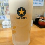 横浜ラーメン 北村家 - 生ビール