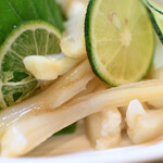 大納言本家 - 白みる貝の刺身
