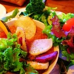 アンソレイユ - 春野菜のブイヨン・ド・レギュームカレー（１３年４月）