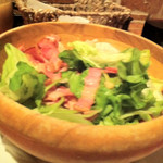 イルキャンティ 日本橋店 - ベーコンと松の実のサラダ