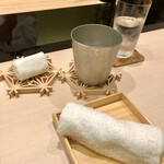 Sushiya Nobu - お絞り
