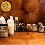 横浜家系ラーメン 三郷家 - 卓上セット(22-09)