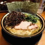 横浜家系ラーメン 三郷家 - きくらげトッピング(22-09)