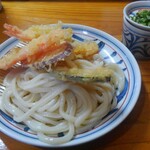 手打うどん はりや - 天ざるうどん