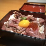 肉の匠 牡丹 - ◆メニュー写真よりもお肉の量が少ないような気もしますけれど、盛り方かも。(@@;)