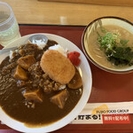 和歌山橋本食堂 - 料理写真:コロッケカレー　豚汁