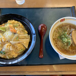 餃子の王将 - 料理写真:醤油ラーメンセット