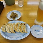 ぎょうざの満洲 - 焼餃子・生ビール・ザーサイ