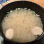 田中田式海鮮食堂 魚忠 - 味噌汁