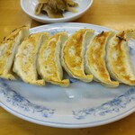 ぎょうざの満洲 - 焼餃子アップ