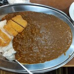 柏や - カツカレー（ライス特大）