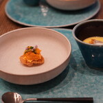 エロン･ソンドレ - 雲丹のカナッペ、５個くらい食べたい！