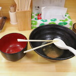 ラーメン 三亀 - ごちそうさまでした。