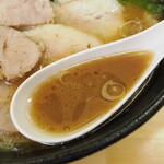 ラーメン 三亀 - スープ