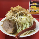 Tachikawa Mashimashi - 小ラーメン(ヤサイマシ、アブラマシ、カラメ)♪