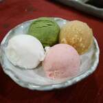 串かつ あーぼん - アイス