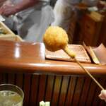 串かつ あーぼん - 帆立