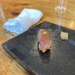 いわ志 - 漬物ダメ用の鰹（特別に）