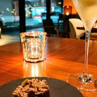 Bistro NOHGA  - 本日のアミューズは「豚のリエット」でした。