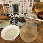 総本家更科堀井 - 季節の地酒：うまから まんさく 特別純米 ひやおろし一合