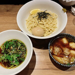 中華soba いそべ - 料理写真:黒旨特製つけsoba+味玉_¥1,050+¥100