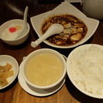 パンダ レストラン - ご飯全景。今日も大満足 !