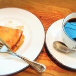 Hato coffee - 上の構図。